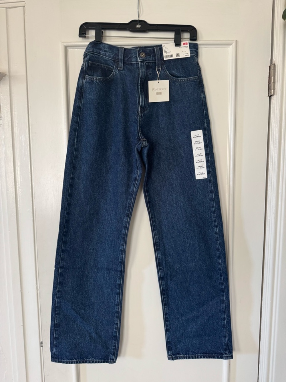 UNIQLO x JW ANDERSON Straight Jeans NWT sz 24
